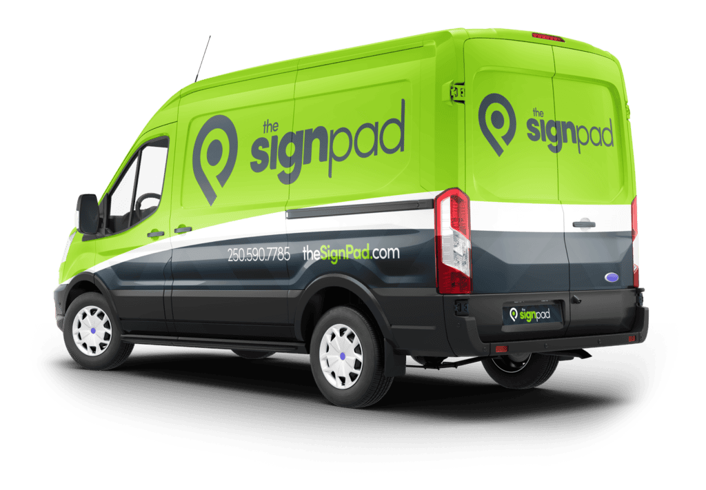 Full van wrap by The Sign Pad Victoria BC