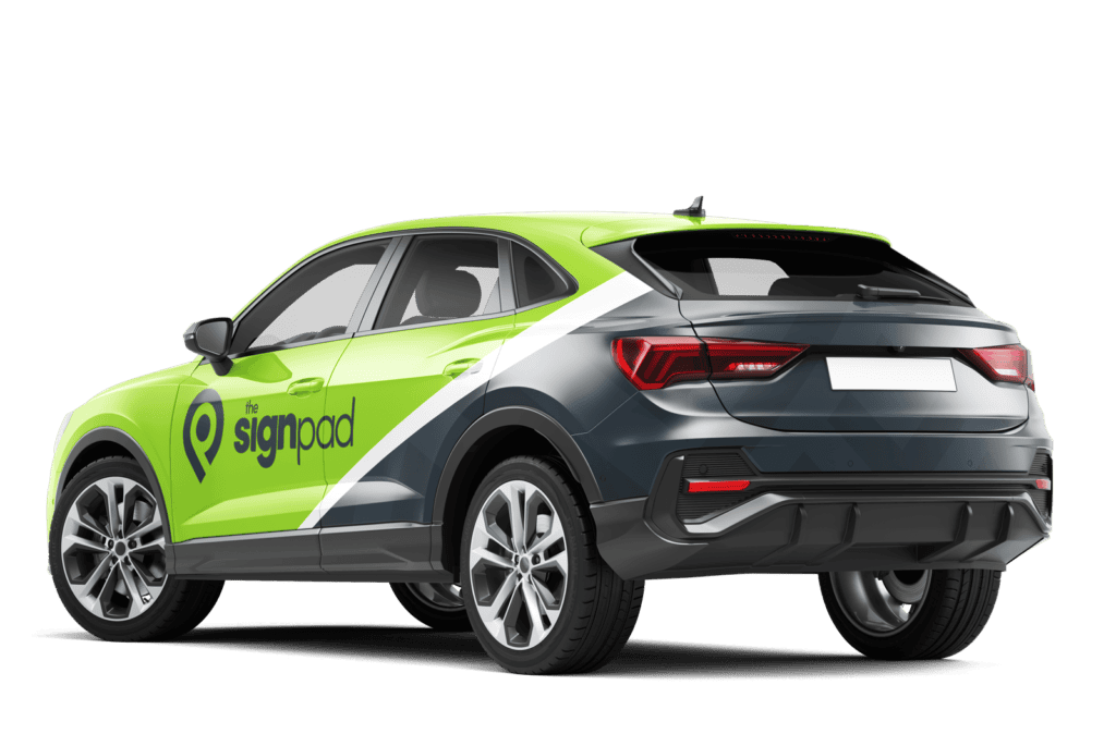 Full SUV wrap example by The Sign Pad Victoria BC