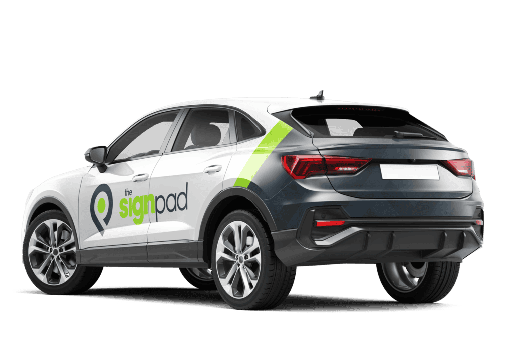 Quarter SUV wrap example by The Sign Pad Victoria BC