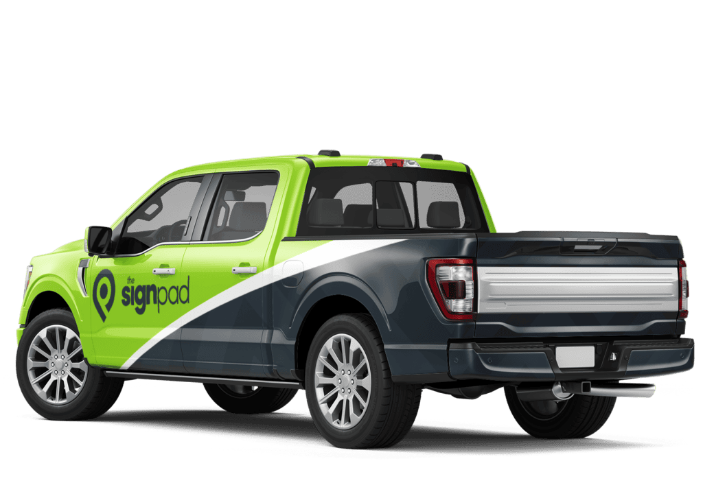 Full truck wrap by The Sign Pad Victoria BC