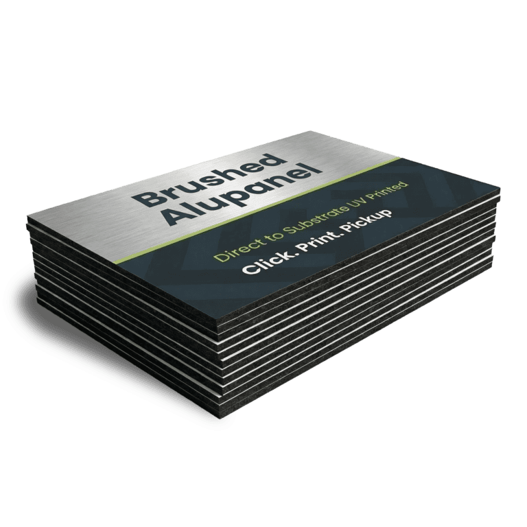 Brushed alupanel sign by The Sign Pad Victoria BC