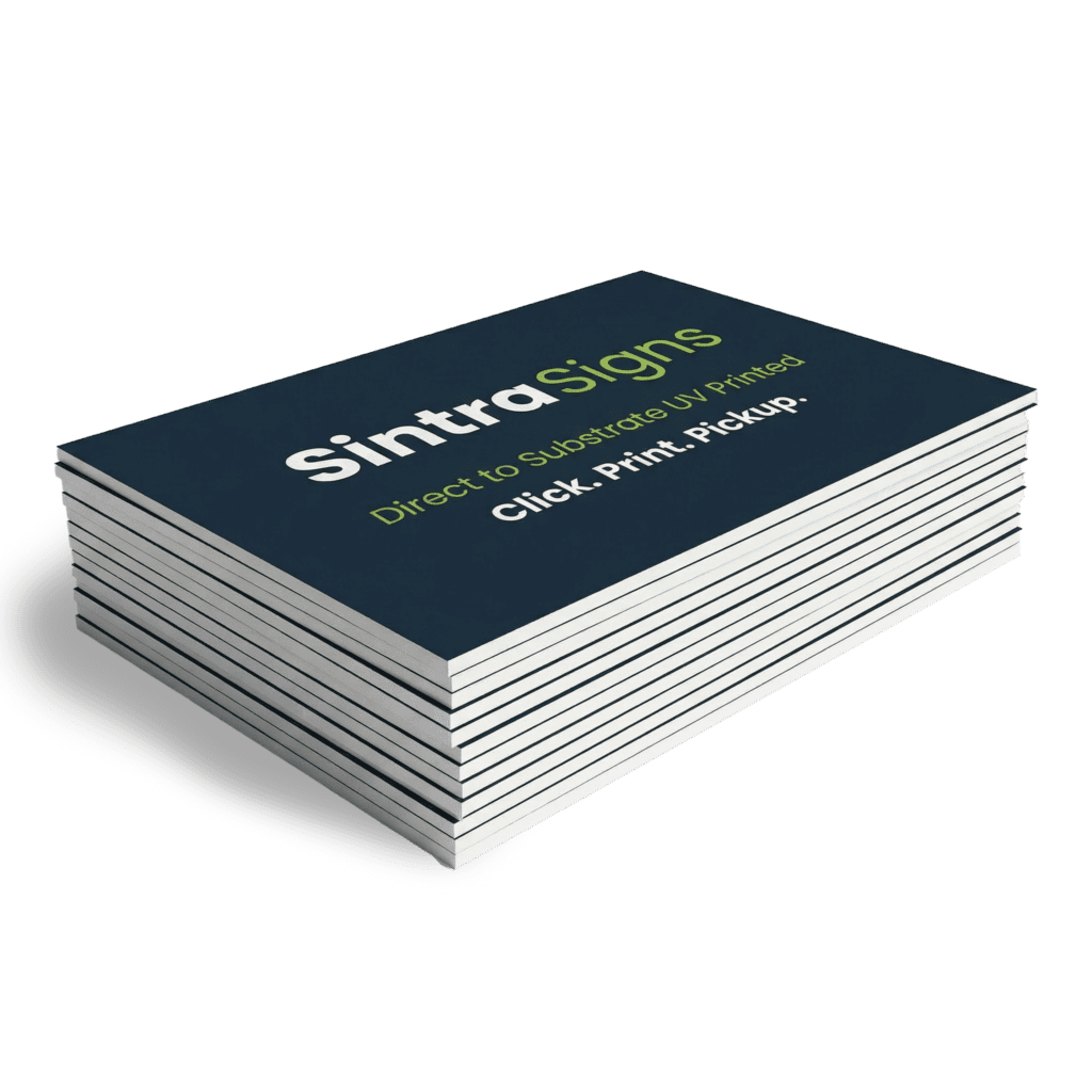 Printed Sign Materials in Victoria BC | The Sign Pad