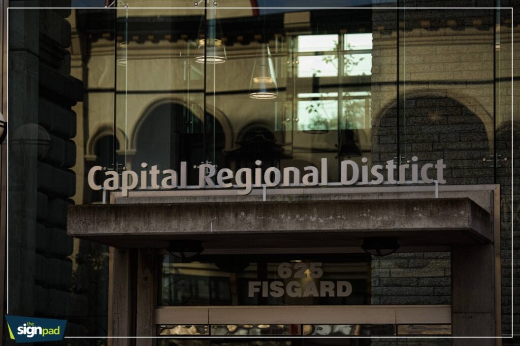 Sign pad for custom signs and vehicle wraps in Victoria.