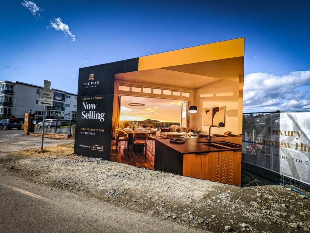 Custom signs and vehicle wraps for businesses.