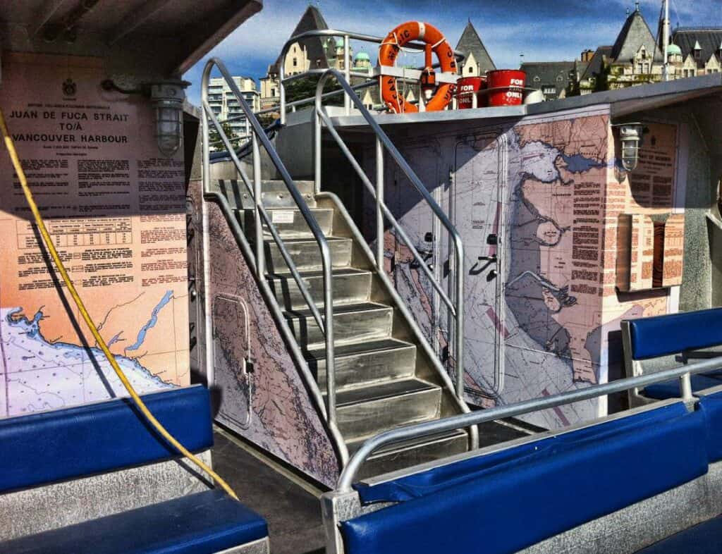 Custom sign and vehicle wrap display at The Sign Pad in Victoria.