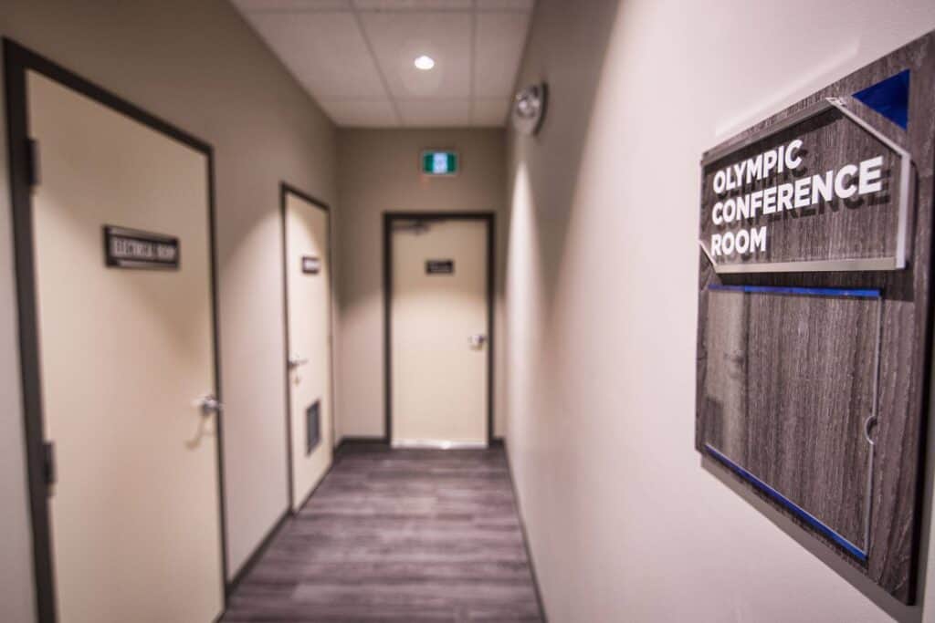 Olympic Conference Room Signboard.