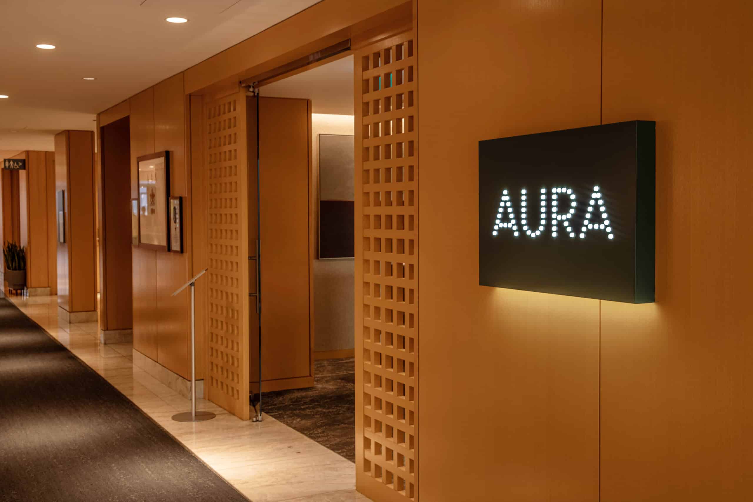 Aura Restaurant — Interior