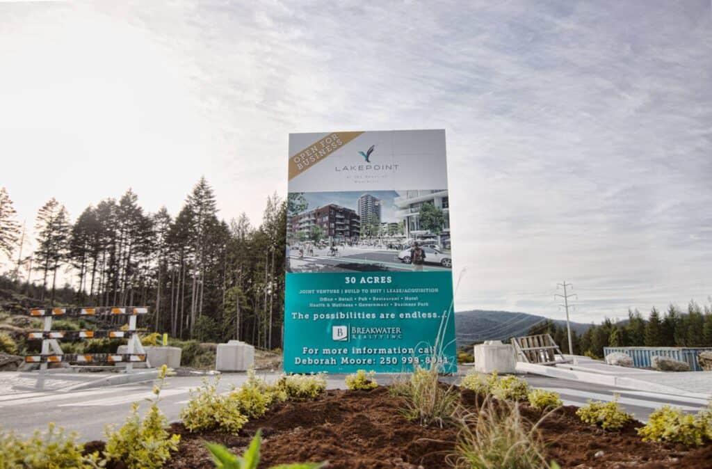 Lakepoint Sign - Custom Signs & Vehicle Wraps Victoria.