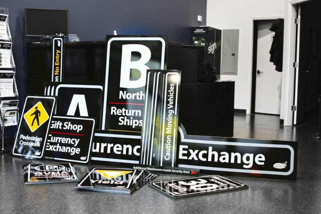 Custom signs and vehicle wraps for businesses in Victoria.